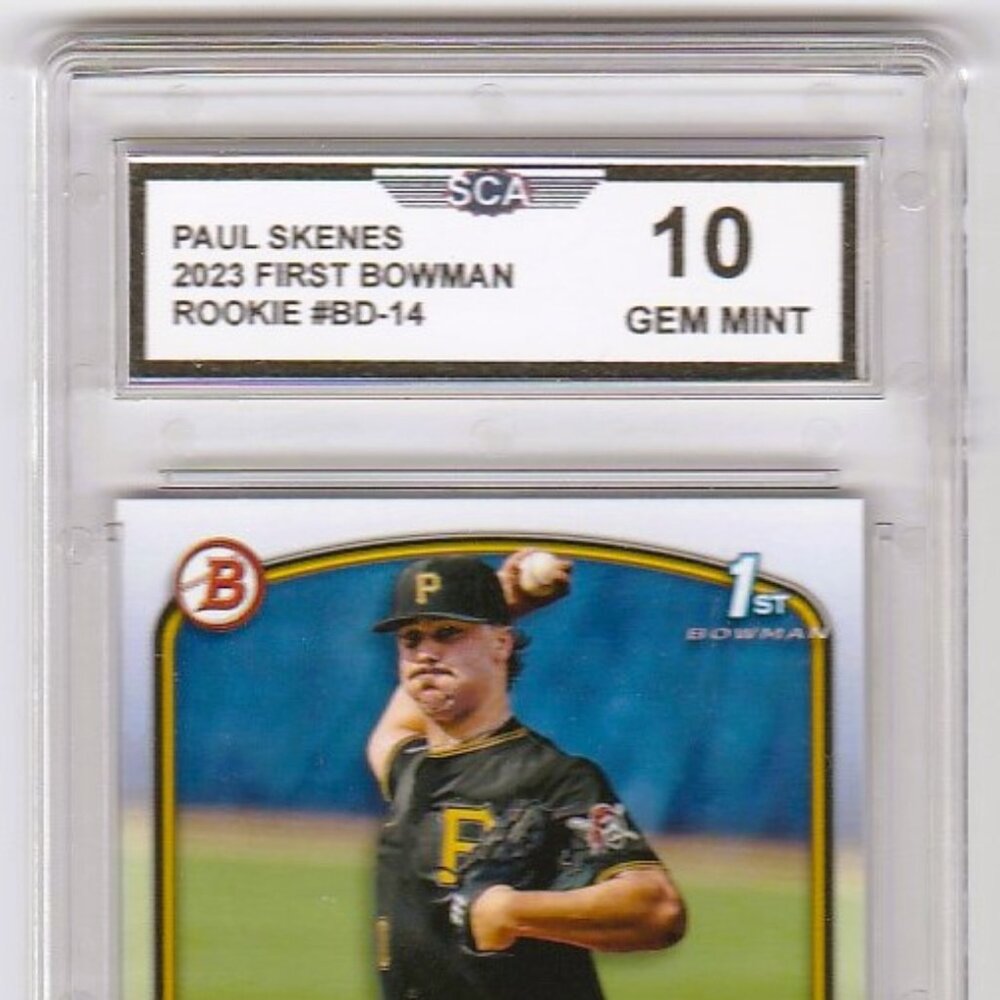 2023 FIRST BOWMAN PAUL SKENES ROOKIE CARD PITTSBURGH PIRATES